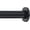 Black, variant on Tension Curtain Rod - Spring Tension Rod for Windows or Shower, 24 to 36 Inch. Black