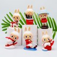 thumbnail image 4 of Muñeca Labubu serie Coca Cola figura de acción caja misteriosa caja ciega Labubu regalo de Navidad juguetes para niños, 4 of 5