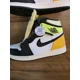 thumbnail image 4 of NEW A i r-Jor-dan 1 Retro High OG "Volt" Black White Orange Green Sz 10.5, 4 of 6
