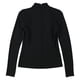 thumbnail image 2 of INC Blusa con hombros descubiertos y cuello alto para mujer, talla pequeña, color negro, 2 of 2