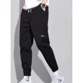 thumbnail image 2 of Pantalones Cargo Grises de Otoño para Hombre, Pantalones de Trabajo para Hombre, Pantalones Harem de Ajuste Regular, Pantalones de Diseñador Y2k de Alta Calidad, Pantalones Holgados Baratos, Pantalone, 2 of 5