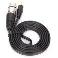 thumbnail image 3 of 3.5mm To XLR Cable  Plug And Play XLR To Aux Mic Cord Stable Performance For Digital Camera For Various Mic For PC Black 1.5m/4.9ft, 3 of 8