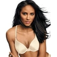 thumbnail image 1 of Maidenform Womens Natural Boost Demi Bra, 34C, Ivory/Pink, 1 of 1