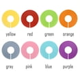 thumbnail image 2 of 24 Pieces Closet Dividers, For Your Personal Closet Or Retail Store, Sturdy Plastic Construction Ensures Durability And Longevity, Blank Dividers Compatible With Marker For Customization, 2 of 5