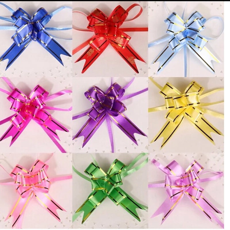 Birthdays Gift wrapping. 3/5/10 Self-adhesive gift bows Christmas 