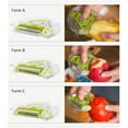 thumbnail image 5 of EZONEDEAL 3 in 1 Multifunction Kitchen Tool Rotating Fruit Vegetable Peeler Easy Rotation, 5 of 5