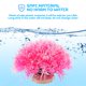 thumbnail image 4 of Nestingho Planta Artificial Rosa Para Acuario Para Peces, 4 of 5