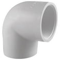thumbnail image 1 of Schedule 40 PVC Ell, 90-Degree, White, 1-1/2 In. FPT - PVC 02301 1400HA, 1 of 6