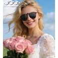 thumbnail image 3 of Joopin Polarized Clip on Sunglasses for Women Men Rimless Flip Up Anti-Glare Driving Glasses(Black), 3 of 9
