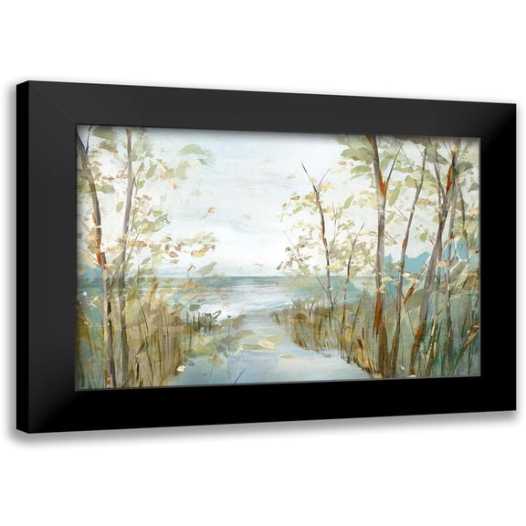 Isabelle Z 14x11 Black Modern Framed Museum Art Print Titled - Beach Lookout