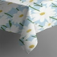 thumbnail image 5 of Daisy Flower Tablecloth,Oil Proof Spill Proof Polyester Table Cover for Rectangle Tables,Foldable Table Clothes Decoration Tablecloths for Camping Dining Buffet Parties, 5 of 5