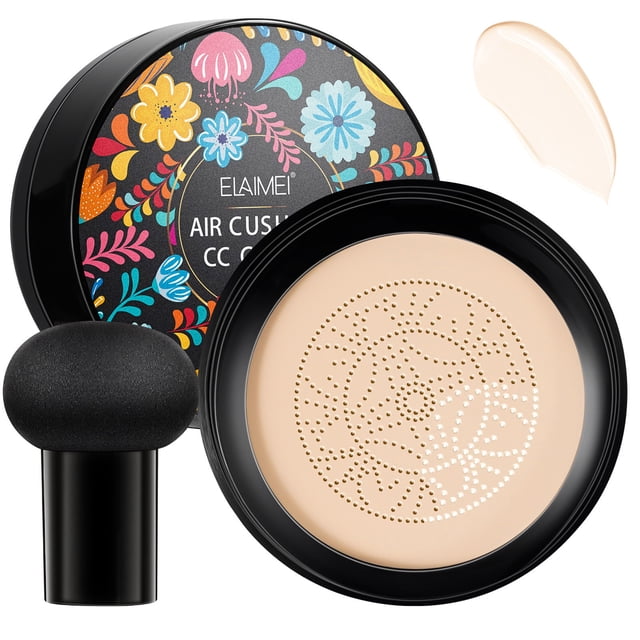 Fiudx Crema Bb Cushion, Fórmula Iluminadora y Correctora, Aplicador de Esponja Tipo Hongo, Protección Fps 50+, Beneficios Antiedad, Rutina de Maquillaje Diaria, Acabado Impecable.