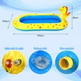 thumbnail image 2 of Mistaha Inflatable Dinosaur Splash Pad for Kids - Outdoor Water Play Pool Toy with Sprinkler System - Large PVC Swimming Pool for Backyard Fun, 2 of 6