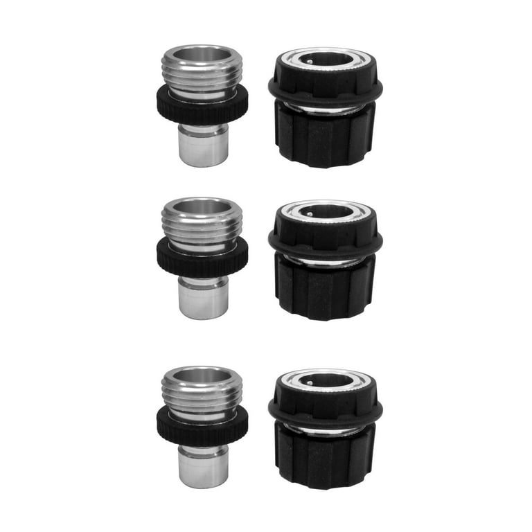 No-Splash Quick Connect Adapters (3-Count) No-Splash Quick Connect Adapters (3-Count)