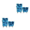 thumbnail image 2 of kurtrusly Designed For Shopping Comfort Shopping Bag With Wheels Foldable Noble orchid 2Set, 2 of 6