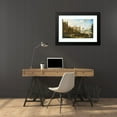 thumbnail image 4 of Jacob de Heusch 24x16 Black Modern Framed Museum Art Print Titled - The Campo Vaccino, Rome, 4 of 5