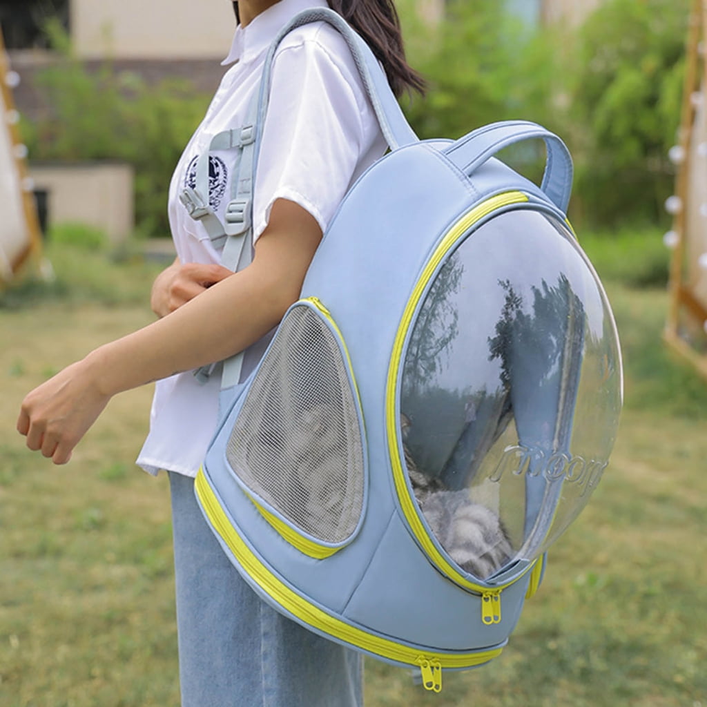 Stylish and Durable Cat Travel Carrying Bag Pet Backpack Perfect for Outdoor Activities and Shopping