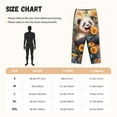 thumbnail image 3 of Pofeuu Elegant Cute Panda Sunflower Print Women's Fashion Pajama Pants with Pockets Comfy Drawstring Sleep Lounge Bottoms-Large, 3 of 6
