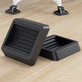 thumbnail image 3 of GOOHOCHY 6 topes para ruedas de silla, almohadillas para ranuras de ruedas de muebles, tope de rueda deslizante, tope de rueda de TPU, 3 of 7