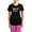 With Pink Pant, variant on CafePress - Leapyear Girl Pajamas - Women's Short Sleeve Print T-Shirt and Pants Dark Cotton Pajama Set