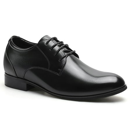 

CMR CHAMARIPA Taller Shoes Best Elevator Shoes For Height Increasing Mens Black Dress Shoes 6 CM / 2.36 Inches