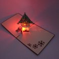 thumbnail image 1 of Christmas Cards LED Light 3D Pop up Cards Birthday Greeting Cards Holiday Cards, 1 of 3