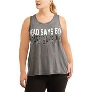 Women's Plus Fitspiration Active Graphic