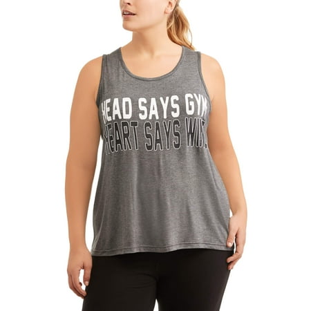 Women's Plus Fitspiration Active Graphic