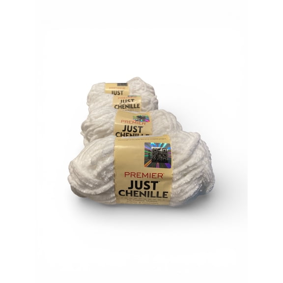 Premier Just Chenille Yarn (white)