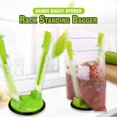 thumbnail image 2 of Baggy Sandwich Racks Holder Food Storage Bags Clip-Ideal Plastic Kitchen 2PCS, 2 of 2