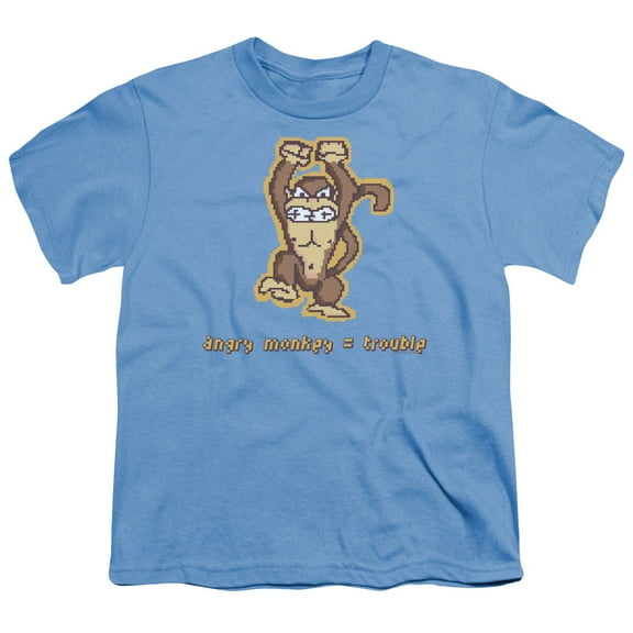 - Angry Monkey - Youth Short Sleeve Shirt - Medium