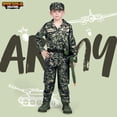 thumbnail image 2 of Disfraz de soldado militar de Spooktacular Creations para niños de 12 a 14 años, 2 of 7
