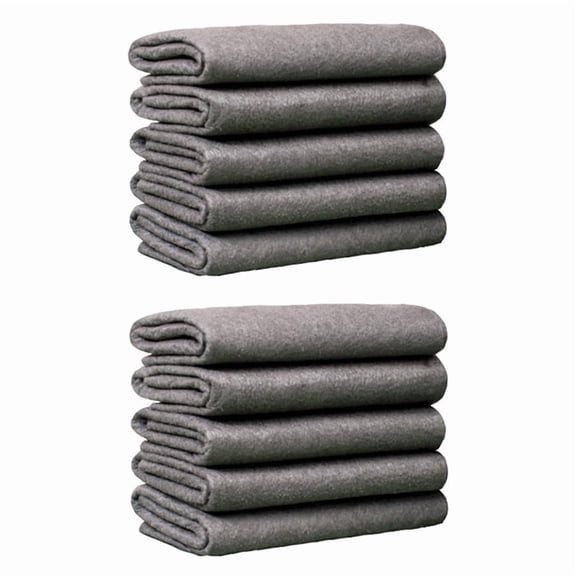 10PCS Thickened Magic Cleaning Cloths for Glass, Microfiber Cleaning Cloth, Microfiber Rag for Window, Cars 20x25cm