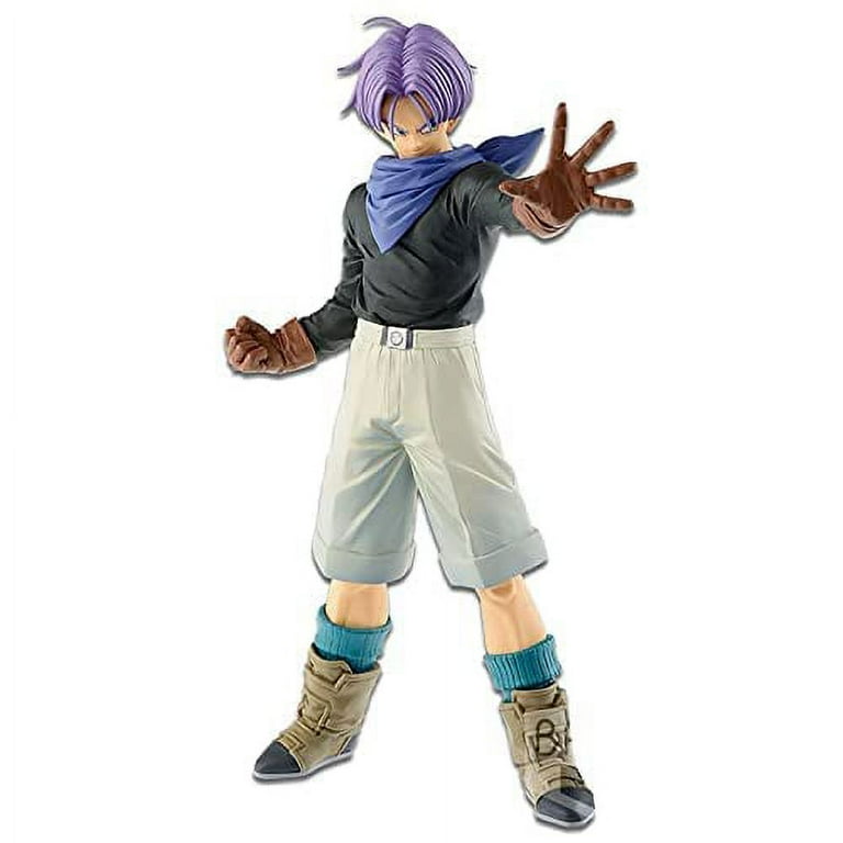 7.75 Black and Purple Dragon Ball GT Super Saiyan Trunks Figure 