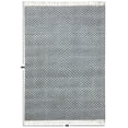thumbnail image 3 of Casavani HandMade Flat Weave Cotton area Rug, Black 10x10 Ft, 3 of 6