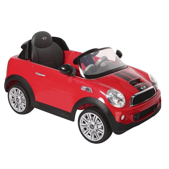 Montable Eléctrico Prinsel Mini Cooper S Coupe Rojo 6 Volts