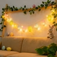 thumbnail image 6 of Orangide Easter String Lights 236 Inch Pastel Egg Lights Shatterproof with Timer, Indoor Outdoor Decorations Egg Light String for Party Garden Home Spring Themed Tree Easter Decor, 6 of 7