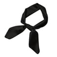 thumbnail image 3 of Weikingp Scarf for Women Small Scarf Retro Small Silk Scarf Scarf Decoration Simpled Wind Small Scarf Seadscarf Women 70*70Cm Neck Scarf Warm Scarf () Black Polyester, 3 of 6
