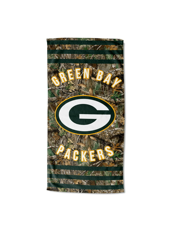 The Northwest Group  Green Bay Packers 30"x 60" Three Stripes Beach Towel