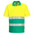thumbnail image 1 of Portwest - Polo Contraste de Ligero para Hombre (Amarillo, Cerceta), 1 of 2