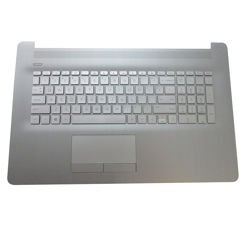 HP Pavilion 17BY 17TBY 17CA 17ZCA Silver Palmrest w/ NonBacklit