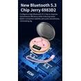 thumbnail image 6 of Headphone With Microphone Clearance By8 Bluetooth Earphones, Wireless Sleep Earphones, Dual Ear Mini Portable Digital Display Band Compartment Gaming Headphones With Mic, 6 of 9