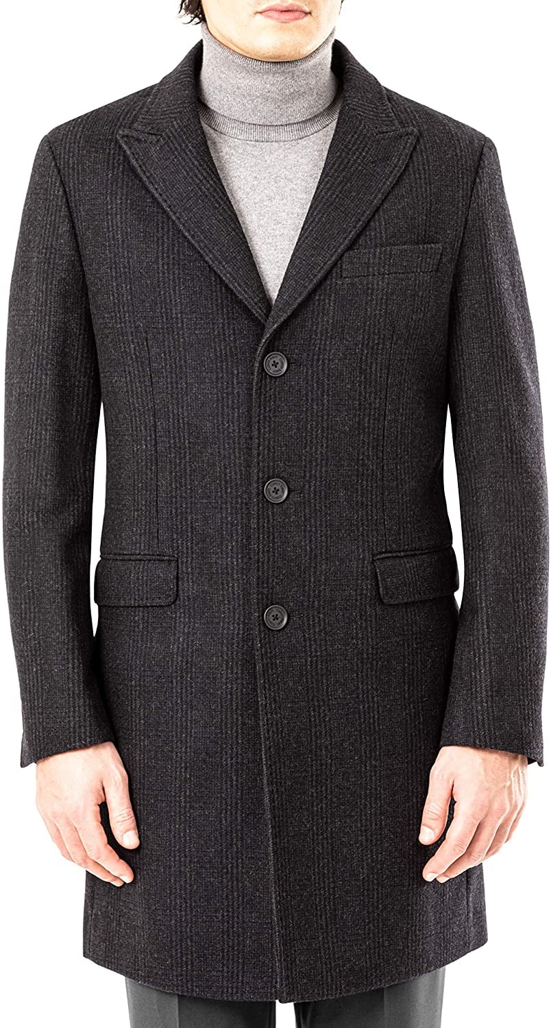 MANUEL RITZ Heather Navy Blue 2-Piece Fleece Wool Suit 113A3919X NWT 