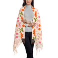 thumbnail image 2 of Fotbe Cherries And Bows Print Womens Fall Winter Scarf Tassel Soft Warm Blanket Scarves Womens Shawl Wraps, 2 of 8