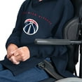 thumbnail image 5 of Men's G-III Sports by Carl Banks Navy Washington Wizards Adaptive Team Arc Fleece Hoodie, 5 of 7
