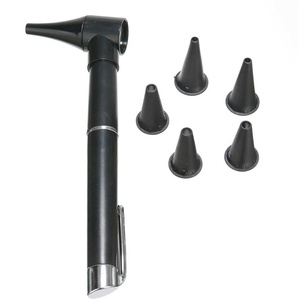Wartleves Mini Diagnostic Otoscope Kit High Resolution LED Ear Light Pocket Clip Otoscope 3
