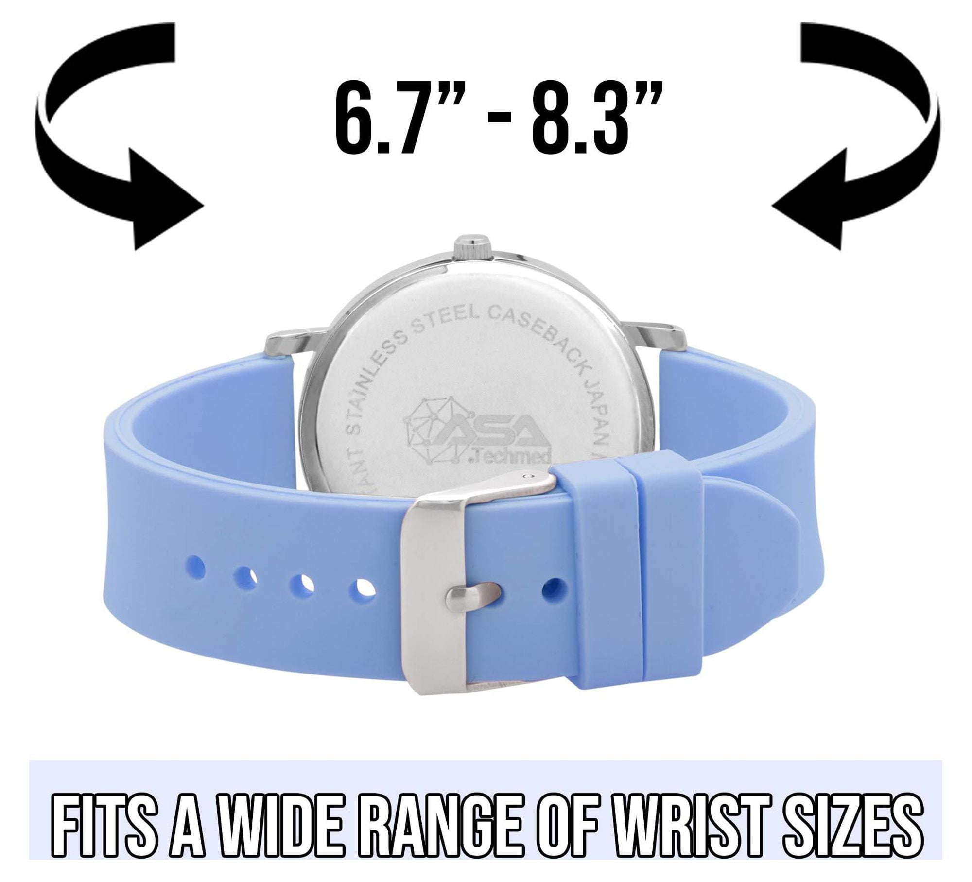 Nurse Watch for Medical Professionals with Silicone Rubber  display picture 3
