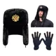 thumbnail image 1 of Gorro Ruso Shapka Ushanka Original Invierno Térmico Guantes, 1 of 8