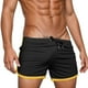 thumbnail image 1 of Pantalones cortos de secado rápido para hombre: bañador con cordón, playa/surf/informal, mezcla de fibras, tallas M-XXL, 33-39 cm de largo, 1 of 4
