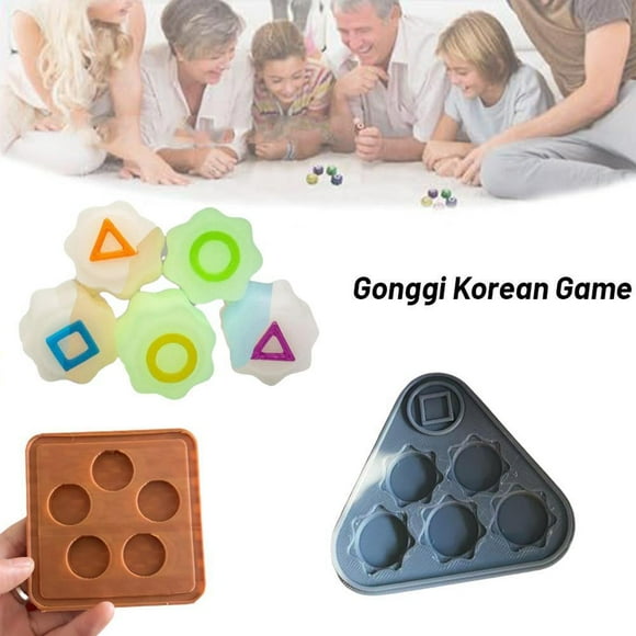 Gonggi Gong-gi Korean Jacks Saison 2 Jeu Traditionnel Coréen Ensemble de 5 Nouveau Meilleur